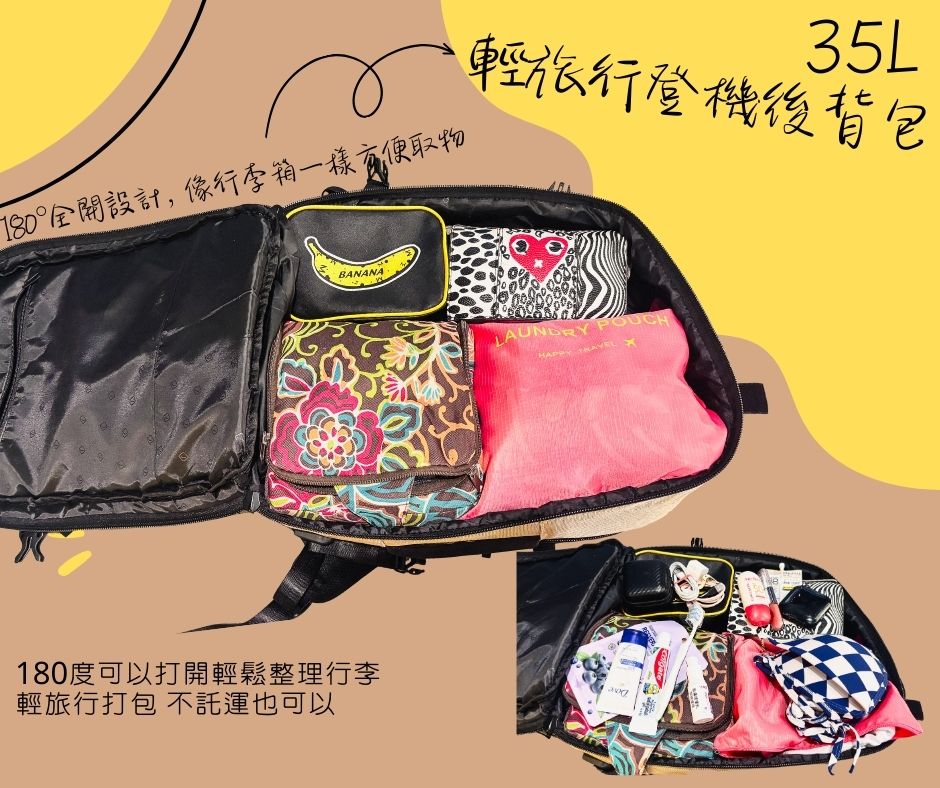 【Travel Blue 藍旅】Journey 經典款 旅行後背包