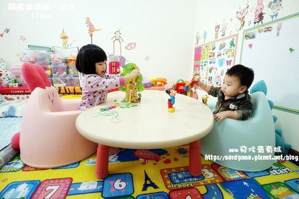 DIYX佈置親子房||韓國傢俱第一品牌 iloom 替小寶貝找到自己的小天地 兔子沙發 恐龍沙發 彎豆成長桌 可用很久很久的好東西